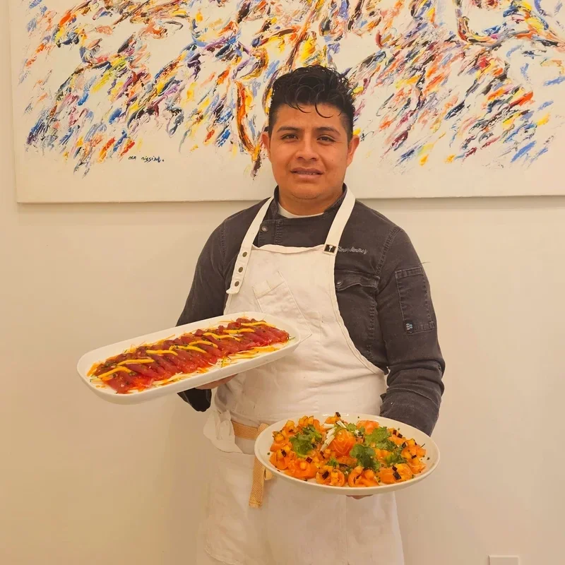 Elmer Jimenez Morales, lead chef at Elmer Event Staff